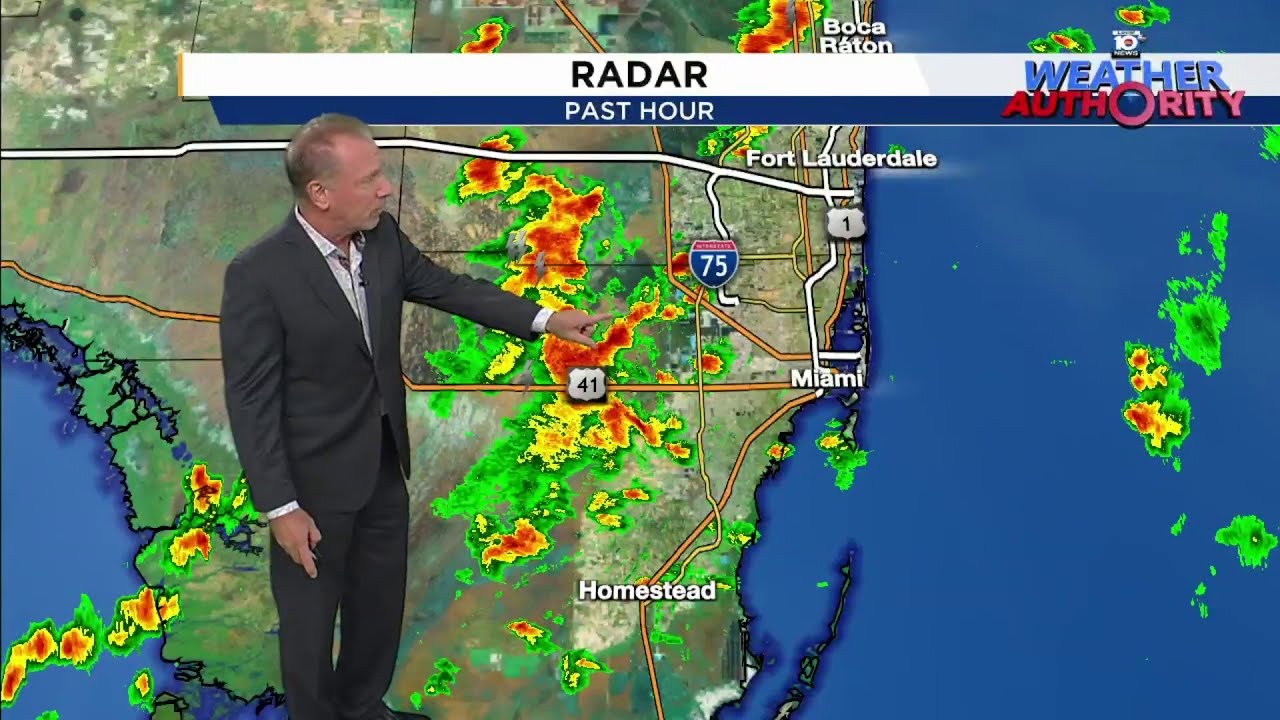 Fast-moving storms expected to sweep across South Florida