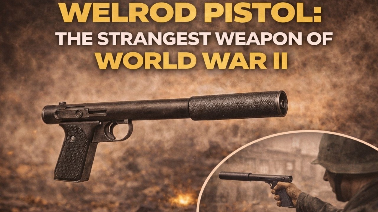 The Welrod: Engineering Silence in the Shadows of War