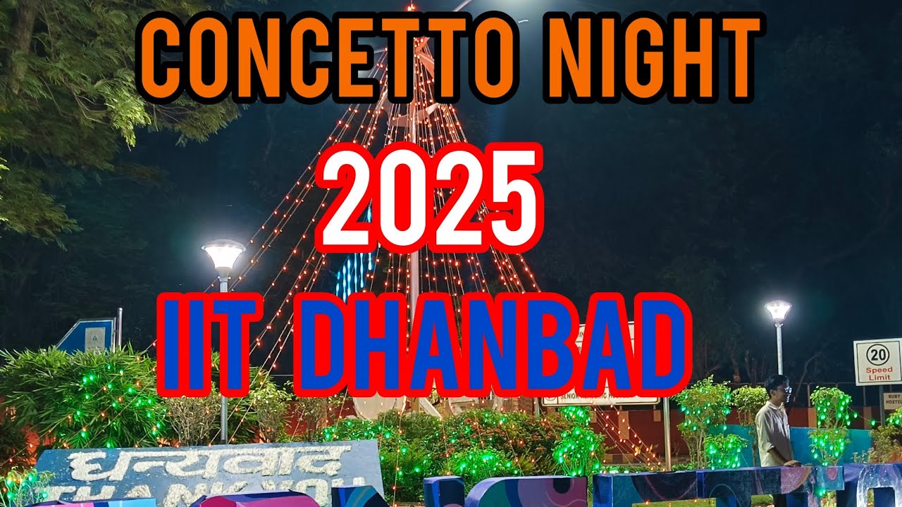 #Concetto 2025  // Indian Institute of Technology (ISM) Dhanbad // #iit #iitdhanbad 
