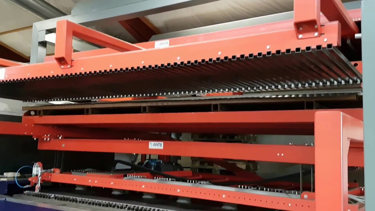 Bystronic laser 4020 load/unload