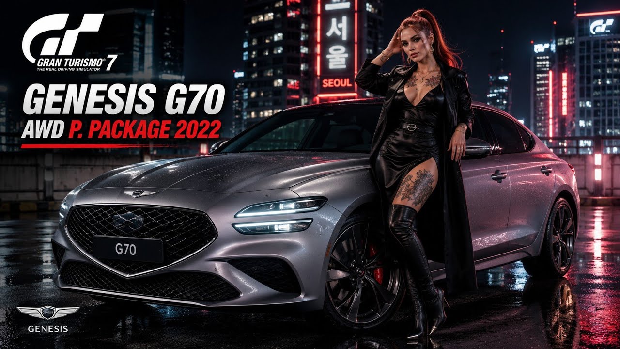 GT7_ Test Cars 96: Genesis G70 AWD P. Package 2022