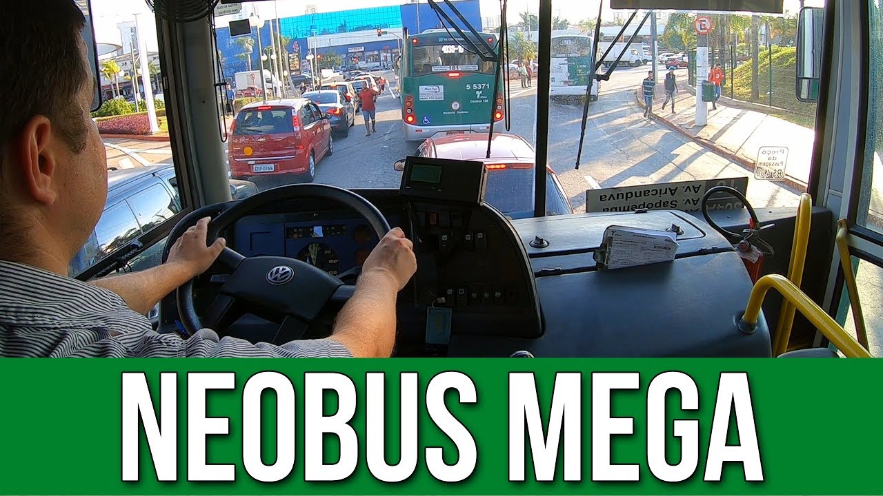 Dirigindo Um Neobus Mega 2006 - VolksBus 17.230 EOD Pela Linha 364A