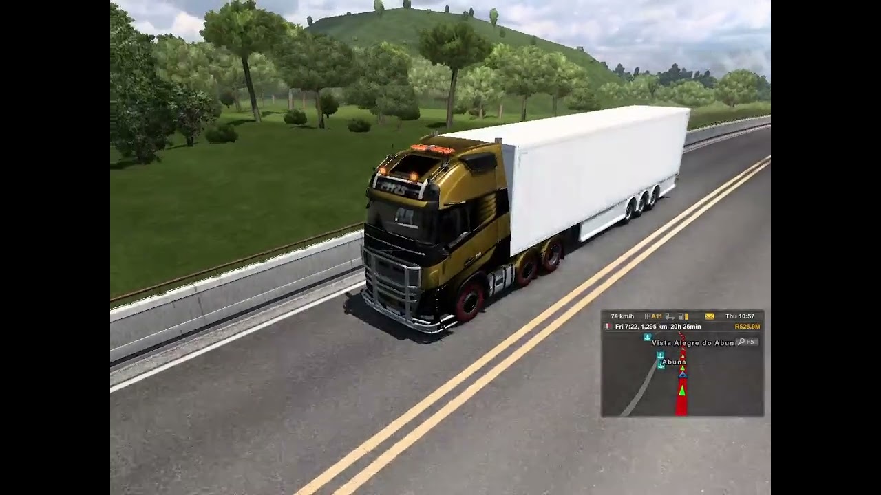 Smooth Highway Cruise with Volvo FH 🚛 ETS2