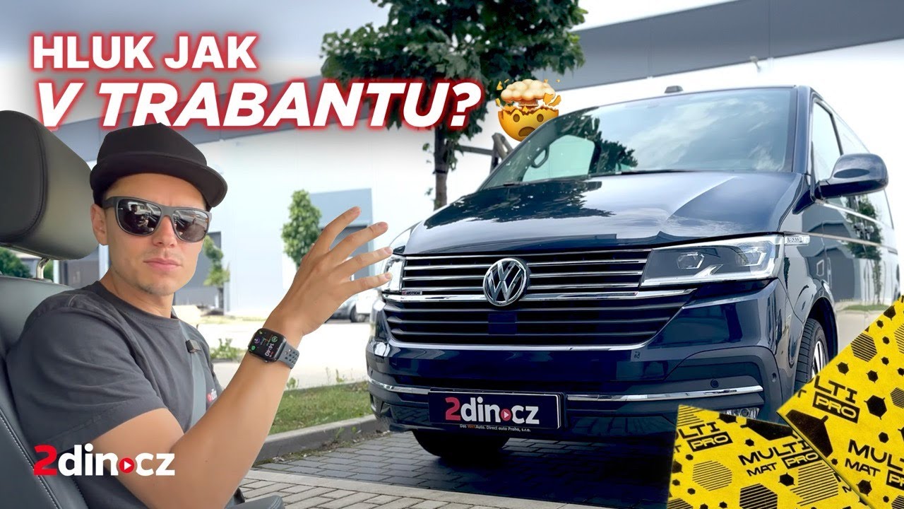 VW Multivan T6.1 - Hluk jak v Trabantu - Ztišíme 🤫