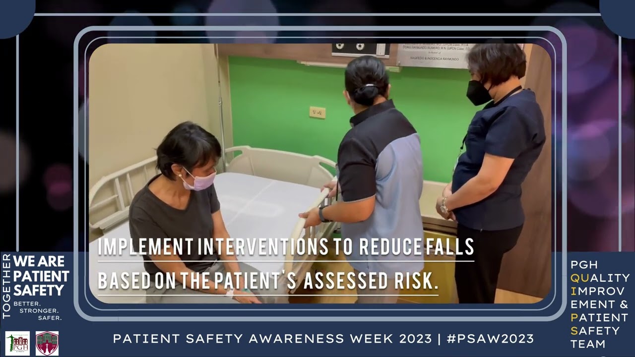 IPSG 6: Reduce the Risk of Patient Harm Resulting From Falls - PSAW 2023