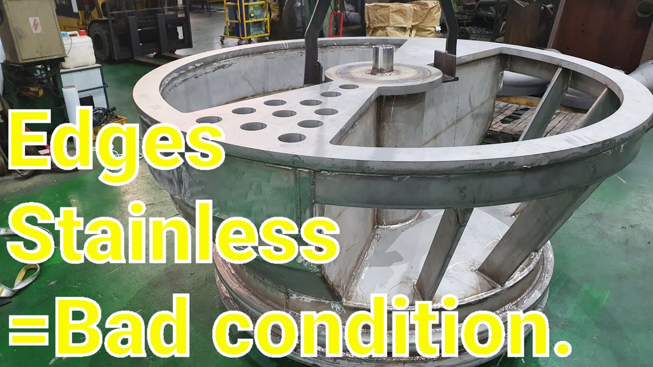Ø2000mm Big Stainless Mixer machined on CNC vertical Lathe - Vertical lathe, CNC Lathe, Turning