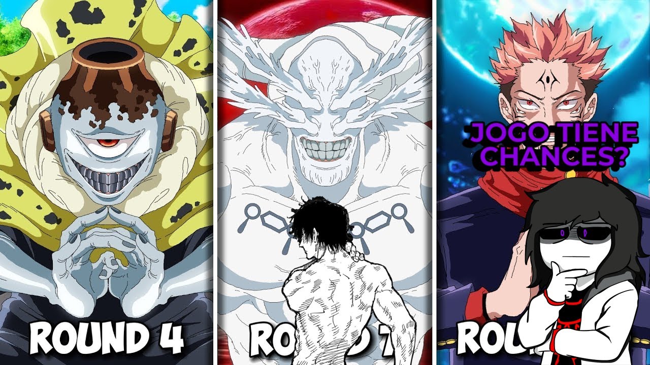 TOJI LE GANA A JOGO? - Toji Zenin Contra Cada Maldición (Mahito, Jogo, Sukuna...) - EDHEN REACCIONA