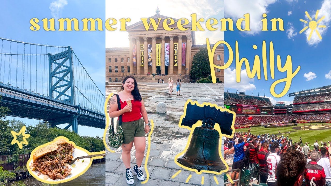visiting Philadelphia for the first time 🔔 weekend vlog ☀️