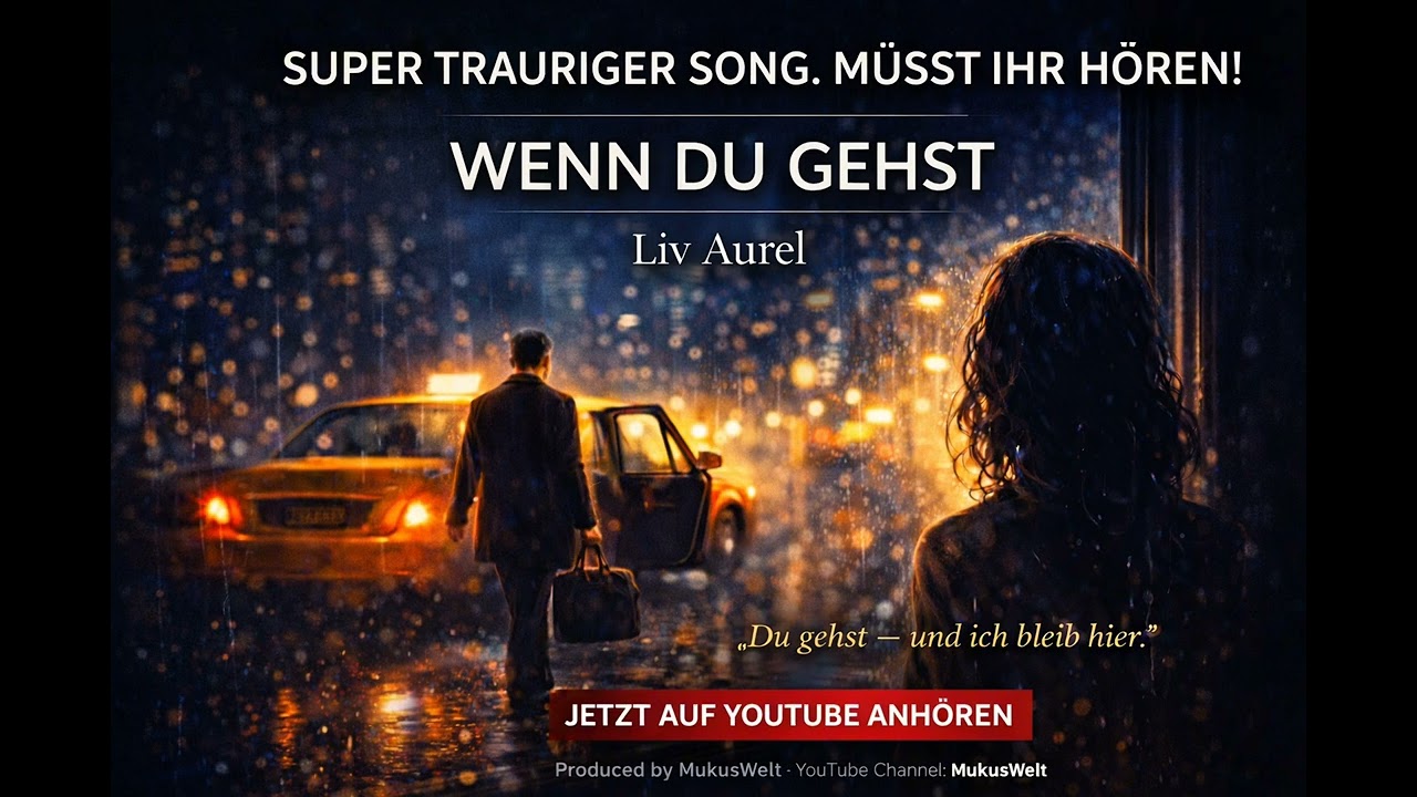 WENN DU GEHST – Liv Aurel | Emotional Song 2026 | Einer geht. Einer bleibt.