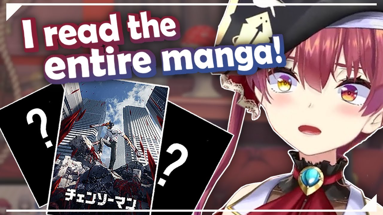 Marine reveals what anime she is watching (also manga)