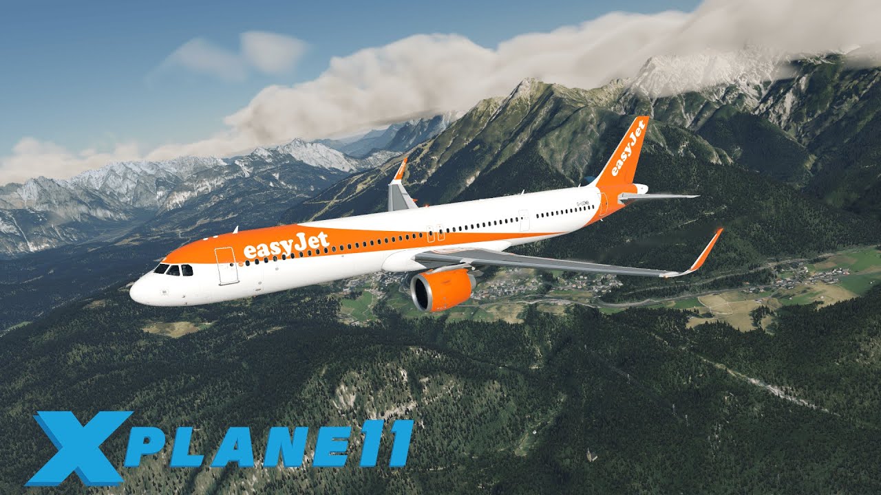 Innsbruck Approach + GIVEAWAY + ELEC Failures?! | X Plane 11 | Toliss A321neo *Update* | EGKK ➡ LOWI