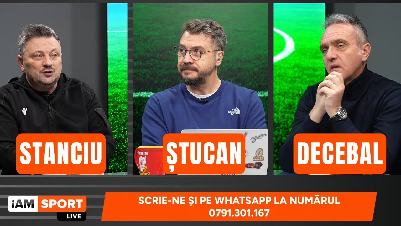 iAMsport LIVE - 23 Ianuarie | GICĂ HAGI, FAVORIT SĂ PREIA NAȚIONALA