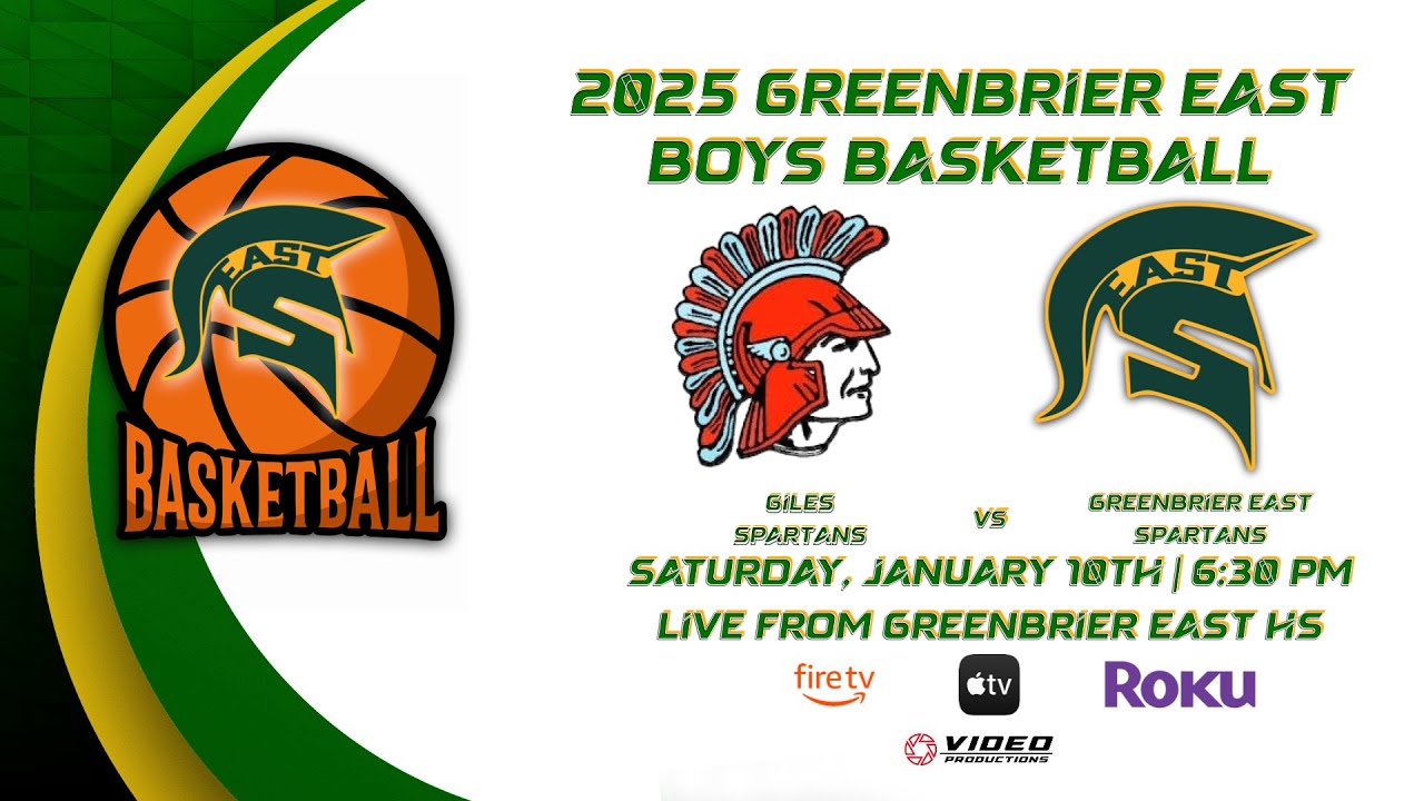 GILES SPARTANS VS. GREENBRIER EAST SPARTANS | 2026 WV HIGH SCHOOL BASKETBALL