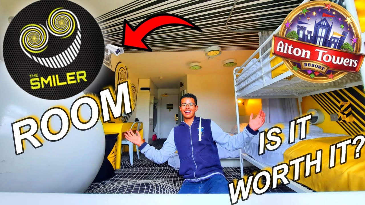 STAYING IN THE SMILER ROOM | ALTON TOWERS RESORT HOTEL