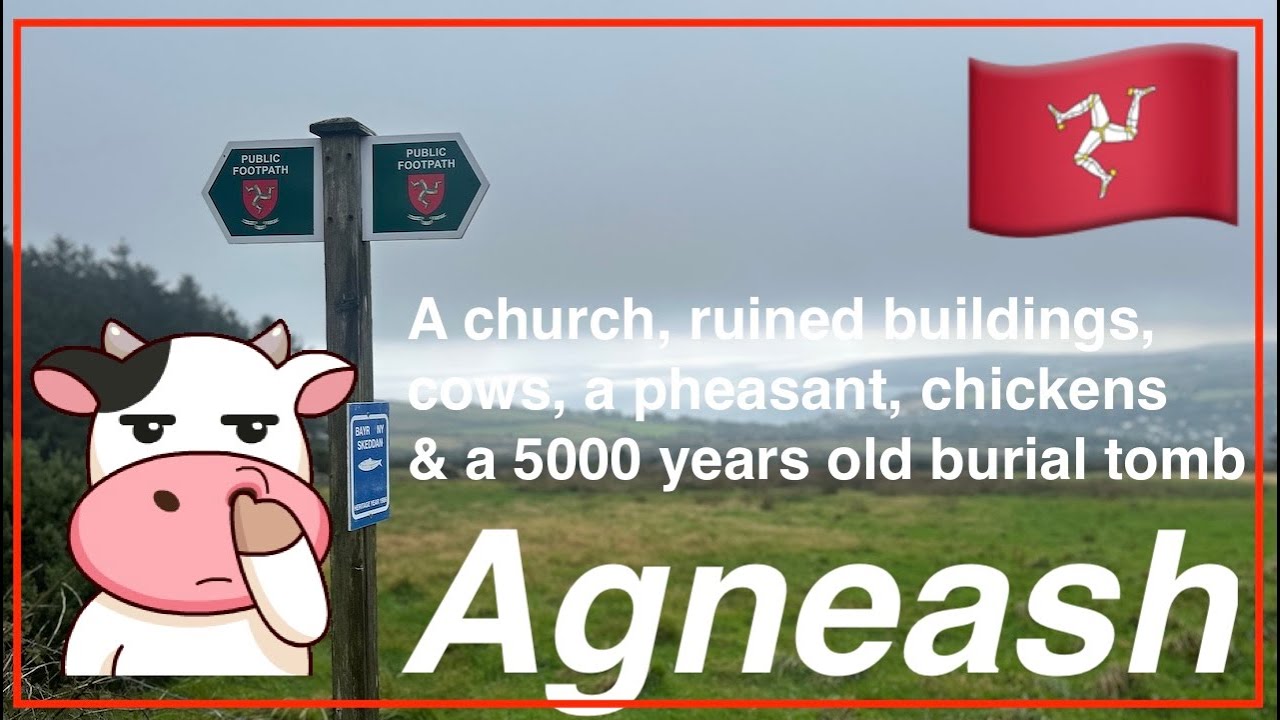 What is in the tiny Manx hamlet of Agneash? 🇮🇲