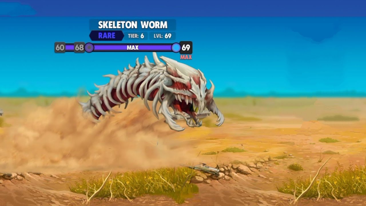 Death Worm - SKELETON WORM Gameplay