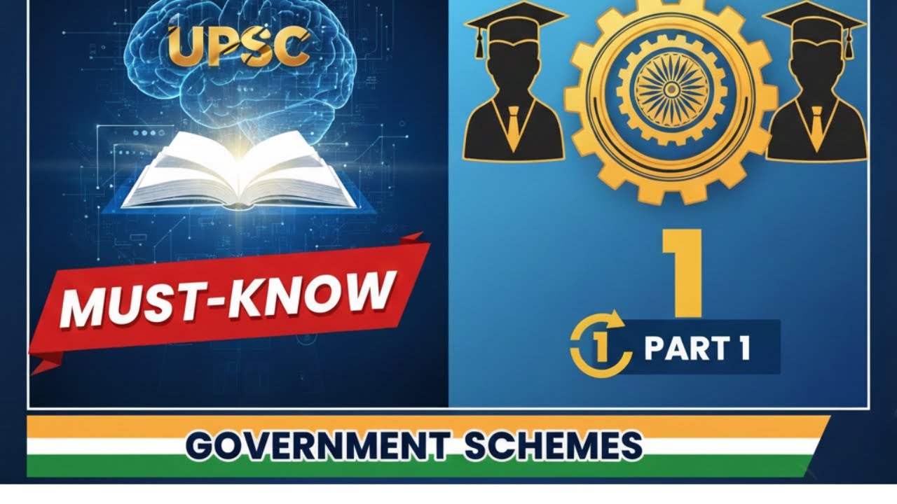 Important Government Schemes in News | Part 1| Current Affairs for UPSC & Competitive Exams
