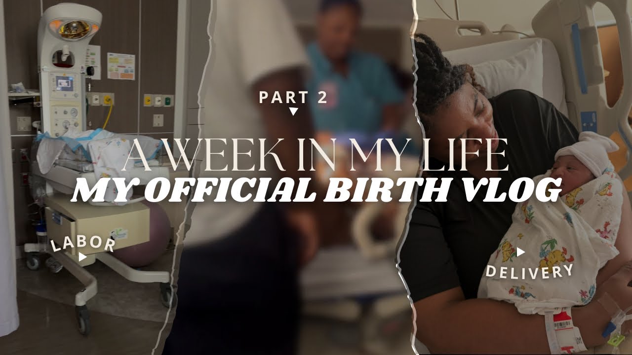 BIRTH VLOG | POSITIVE INDUCED Labor and Delivery with Epidural