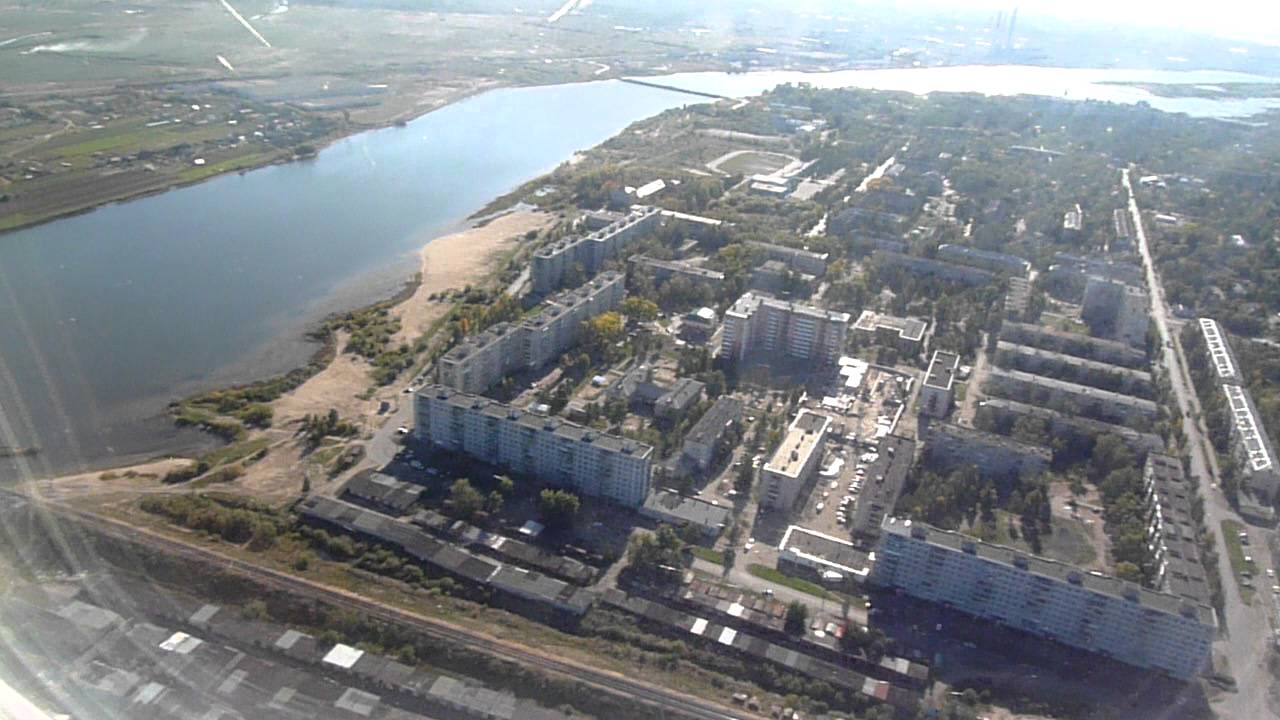 В небе над Архангельском. Посадка в аэропорту Талаги.