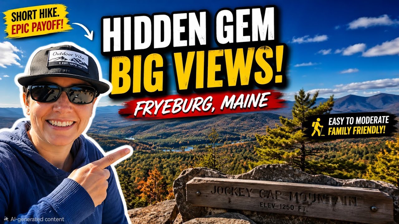 Underrated Western Maine Hike: Jockey Cap in Fryeburg!