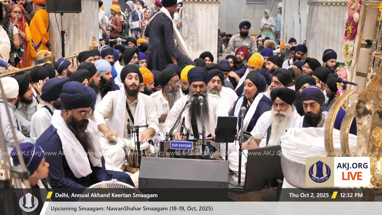 032 Delhi 2Oct2025 ThuMor Dinas Sohellaa Keertan Bhai Manjeet Singh Jee Dayalpur