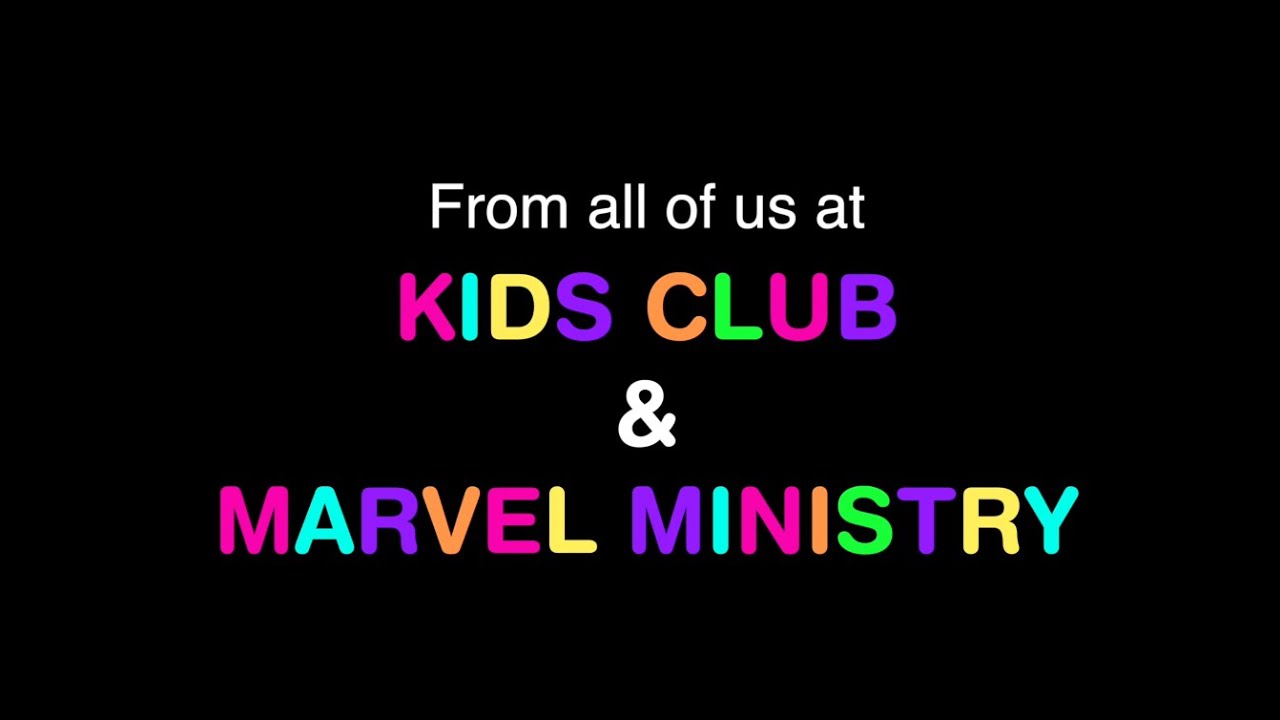 Island ECC Kids Club & Marvel Ministry - Get Well Cards