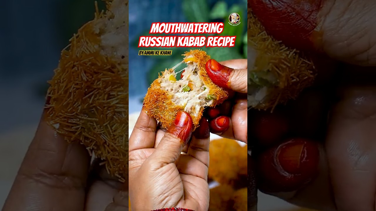 Viral Russian Kabab Recipe 😲 By Ammi Ke Khane