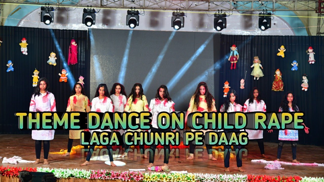 THEME DANCE ON CHILD RAPE,GIRLS RAPE  | LAGA  CHUNRI PE DAAG | ASTITVA | RK DANCE STUDIO