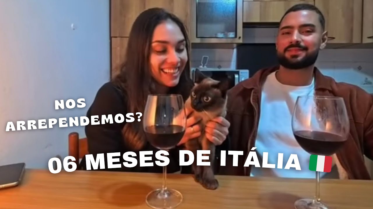 06 MESES MORANDO NA ITÁLIA 🇮🇹 Nossa Experiência!