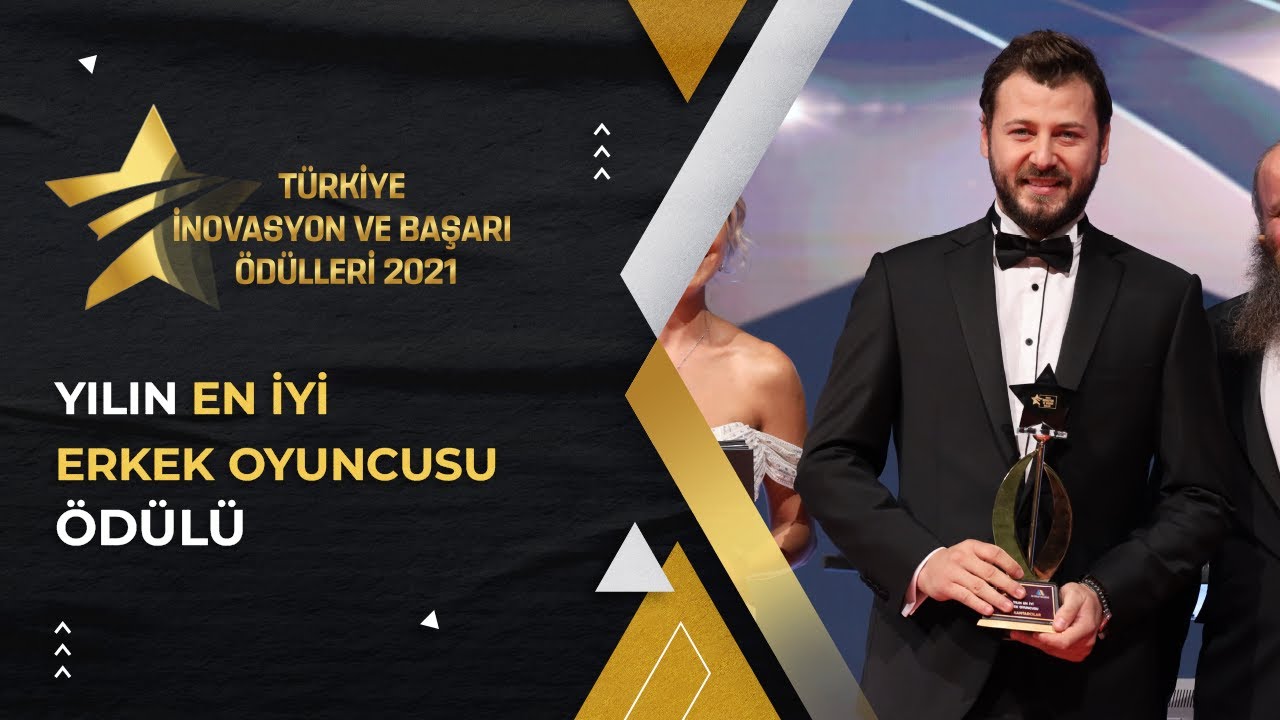 ÜMİT KANTARCILAR / YILIN EN İYİ ERKEK OYUNCUSU / 2. TÜRKİYE İNOVASYON VE BAŞARI ÖDÜL TÖRENİ