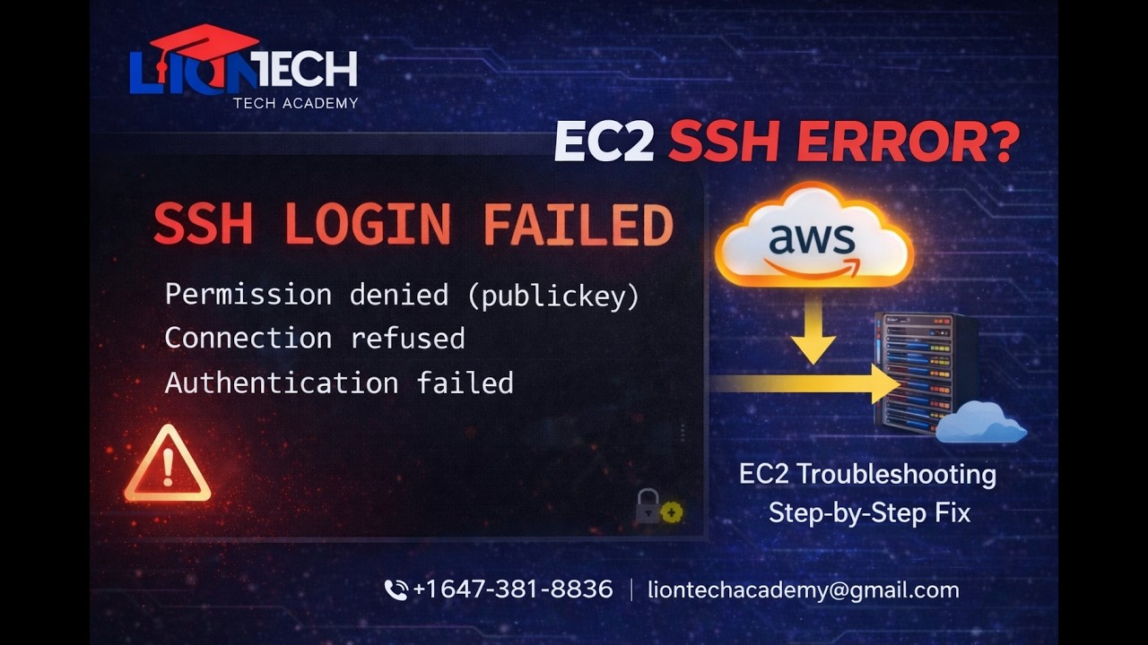 EC2 SSH Login Not Working? Fix Permission Denied & Connection Refused (Step-by-Step AWS Guide)