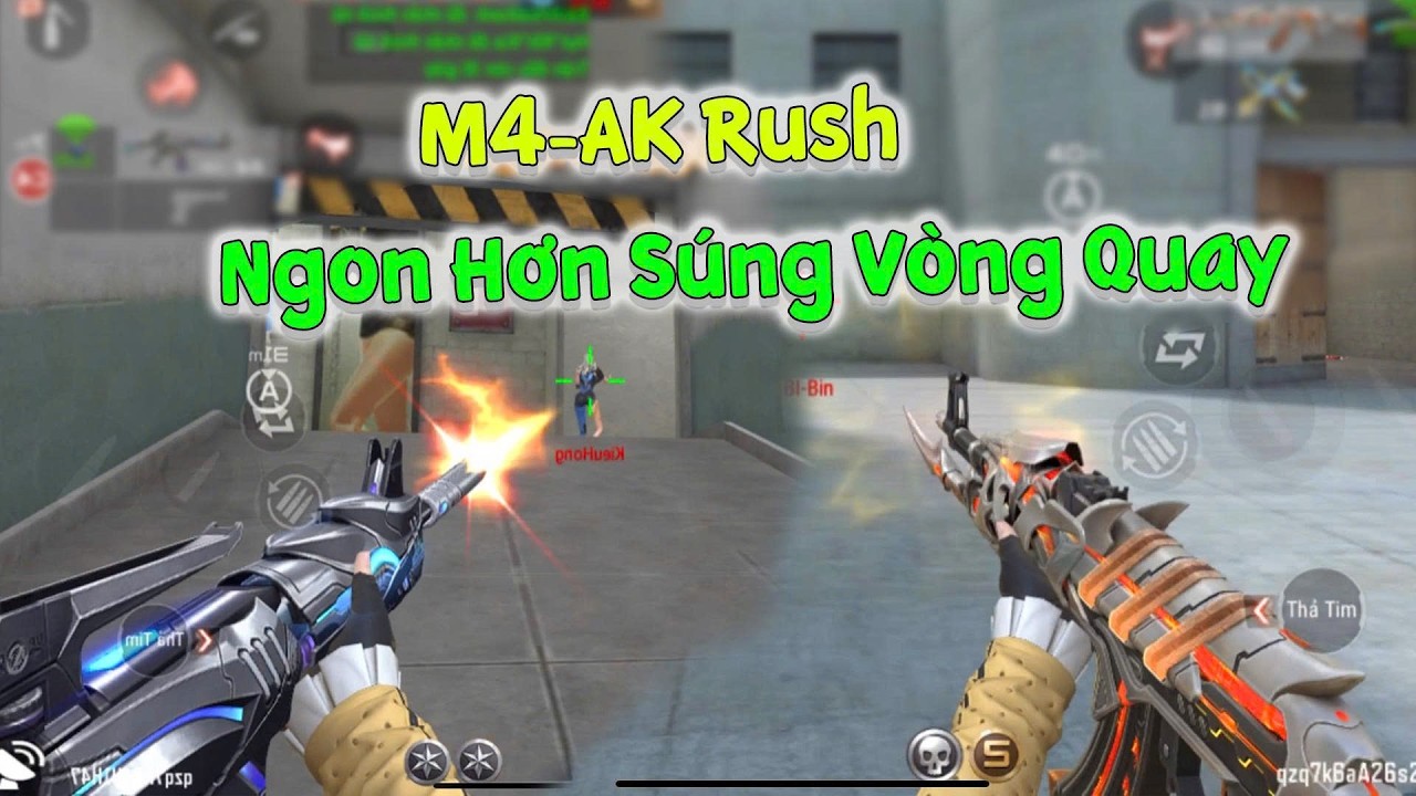 Crossfire Legends | Combo AK47 M4 Rush - Sẽ Làm Bạn Hối Tiếc Khi Đã Quay Vòng Trước