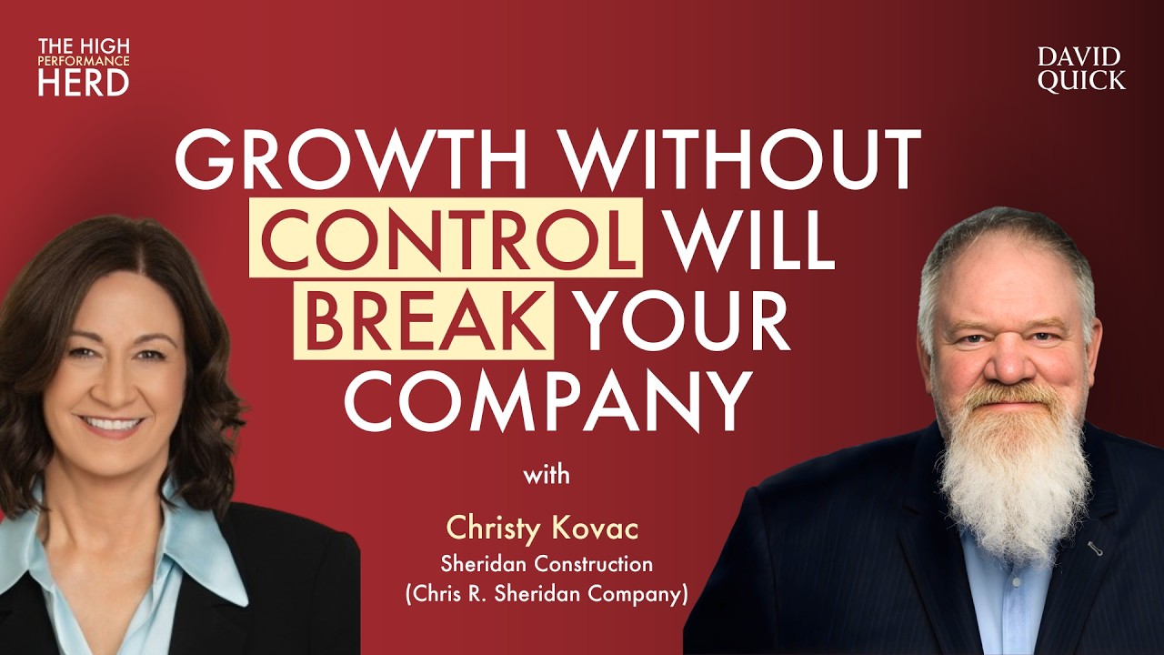 SE01 E04 Growth Without Control Will Break Your Company | with Christy Kovac