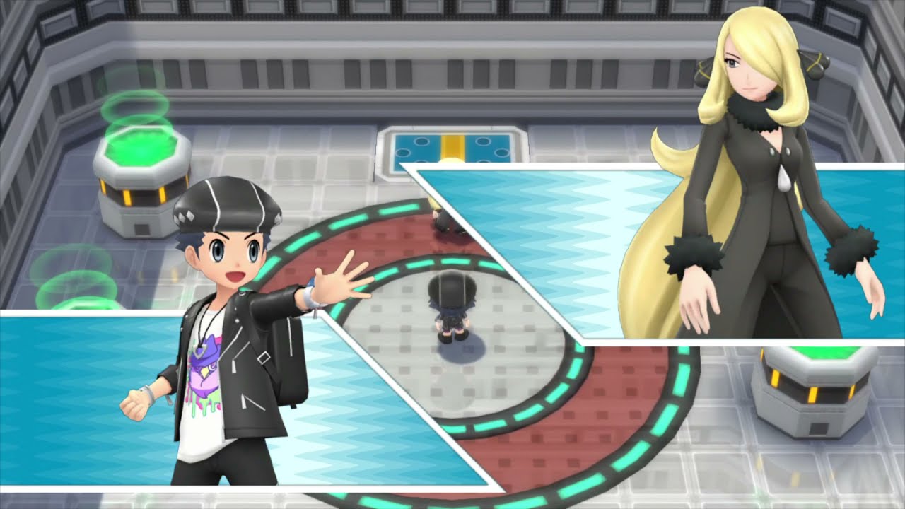 Pokémon Diamante Brillante: Campeona Cintia/Champion Cynthia (Combates fijos/Set Battles)