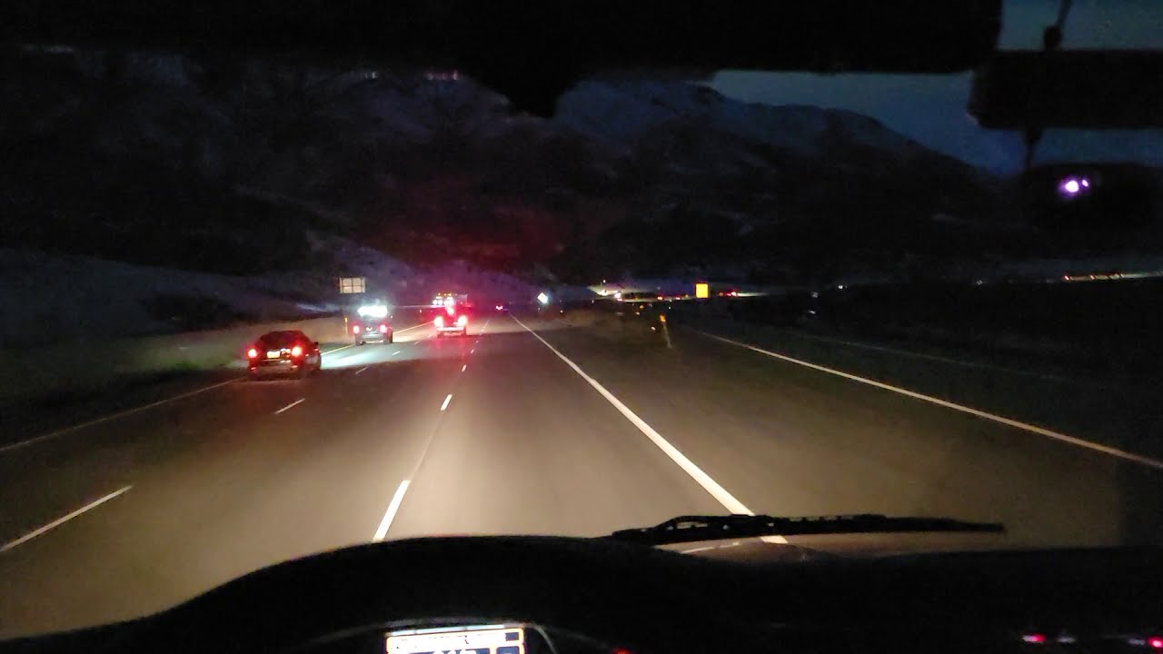 HOW TO Drive Down Steep Hill Parley's Canyon, Utah