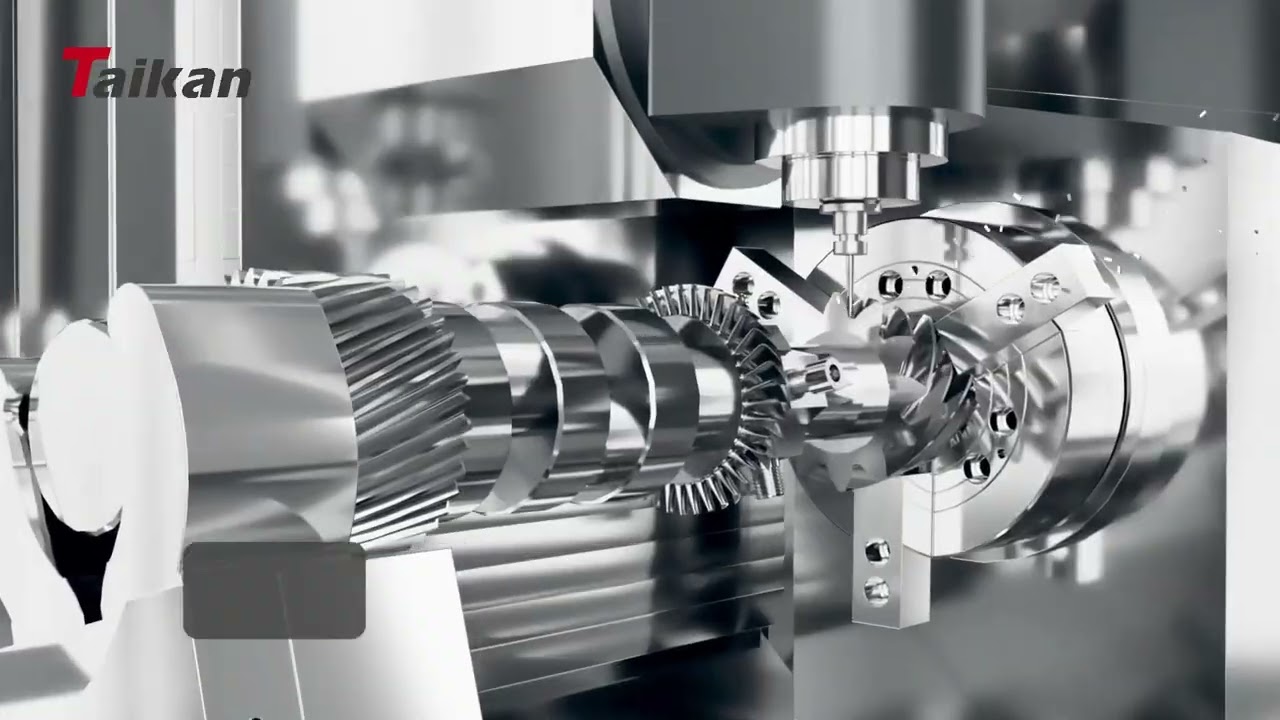Taikan's High-end Masterpiece! The CX700-2000 7-Axis 5-Linkage Milling-Turning Center!  #Taikan #CNC