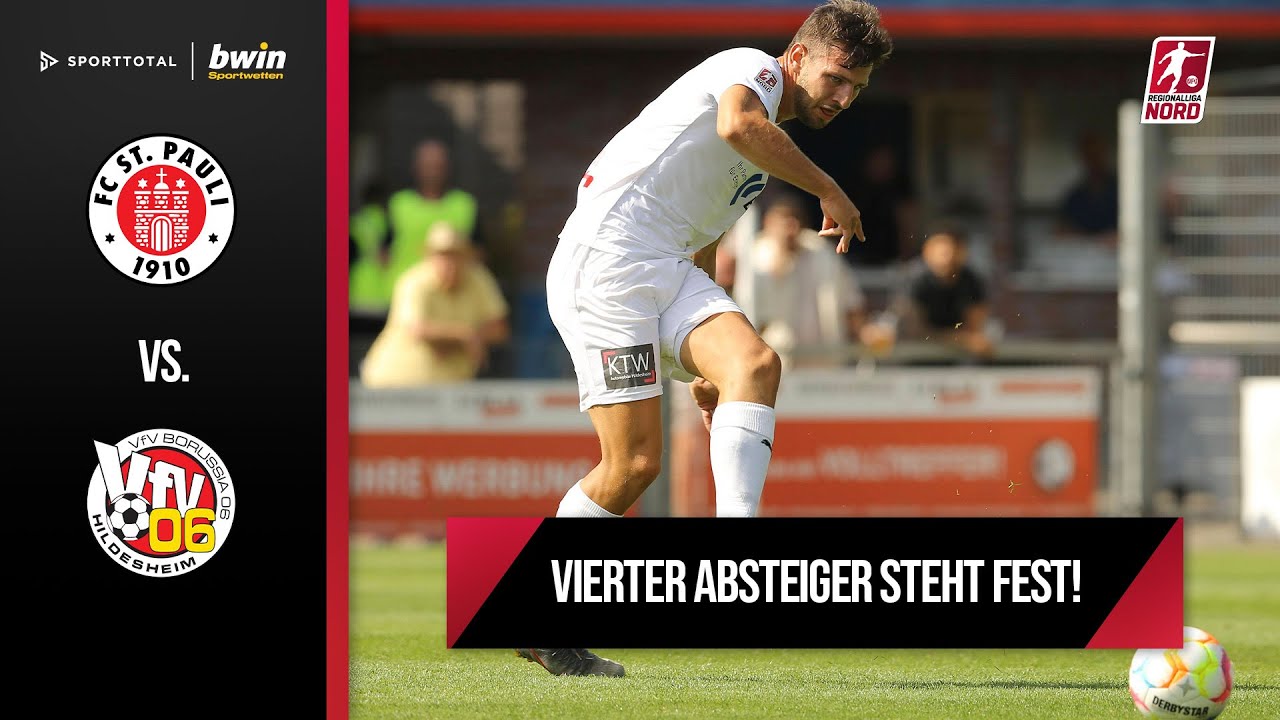 Last-Minute-Treffer besiegelt Abstieg! | St. Pauli II - VfV 06 Hildesheim | Regionalliga Nord
