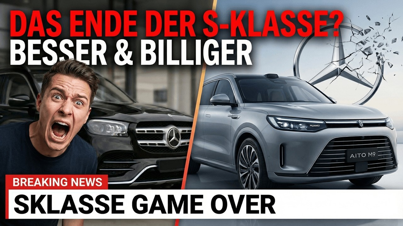 S-Klasse am Ende? Der Huawei Aito M9 macht Luxus unbezahlbar.