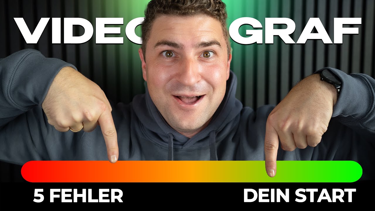 Wie starte ich als Videograf? (11 Jahre Erfahrung in 10 Minuten)
