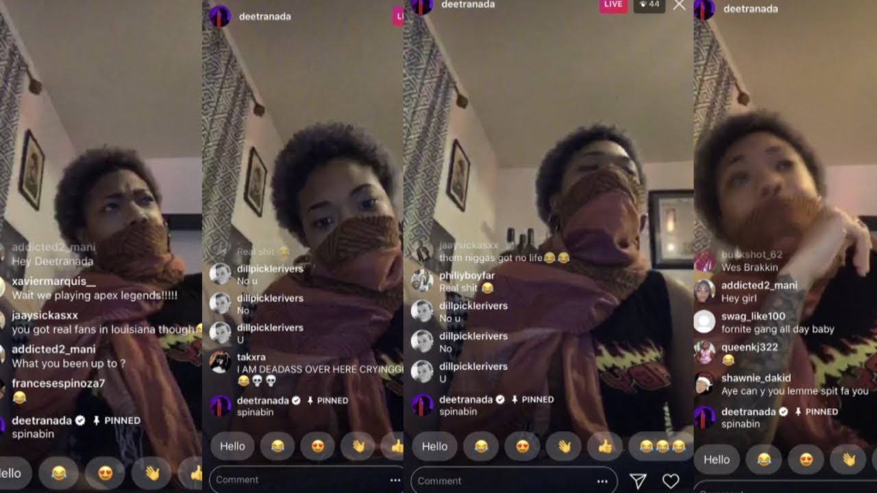 RAP GAME SEASON 3 DEETRANADA IG LIVE