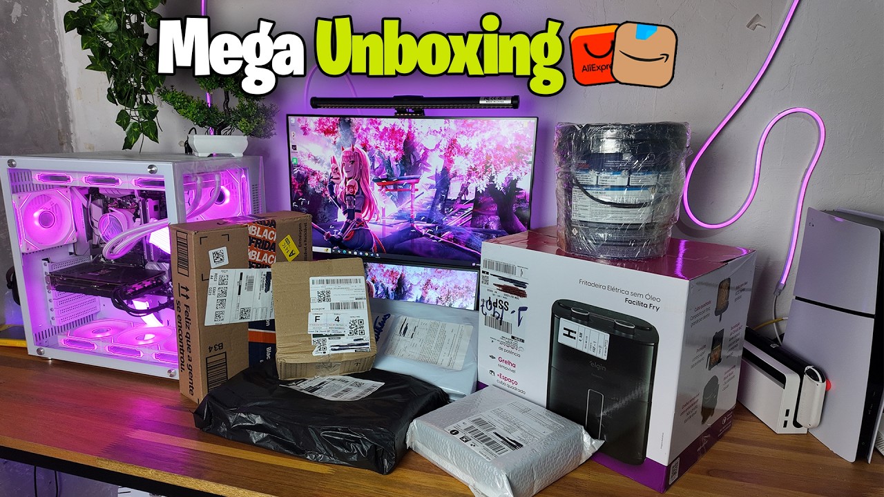 Unboxing das Promoções da Black Friday (Fiquei Muito Pobre)🔥