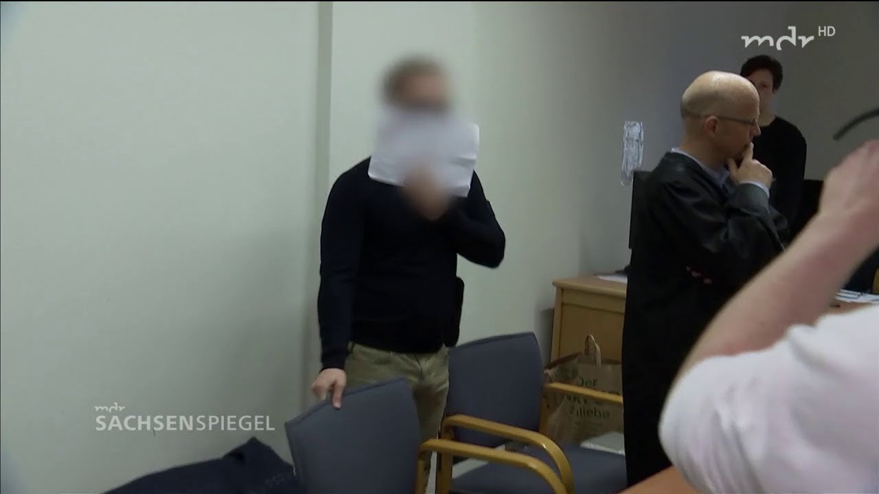 Linksradikaler Chaot  Johann G. muss sich in Leipzig vor Gericht verantworten (16.03.2018)