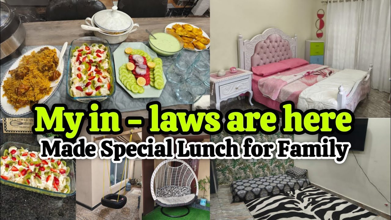 Ramazan preparations has completed || My in-laws are here
