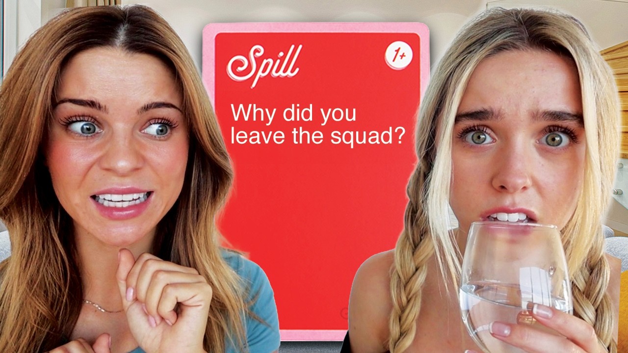 TRUTH OR DRINK CHALLENGE W/ MY SISTER.....uncomfy fr