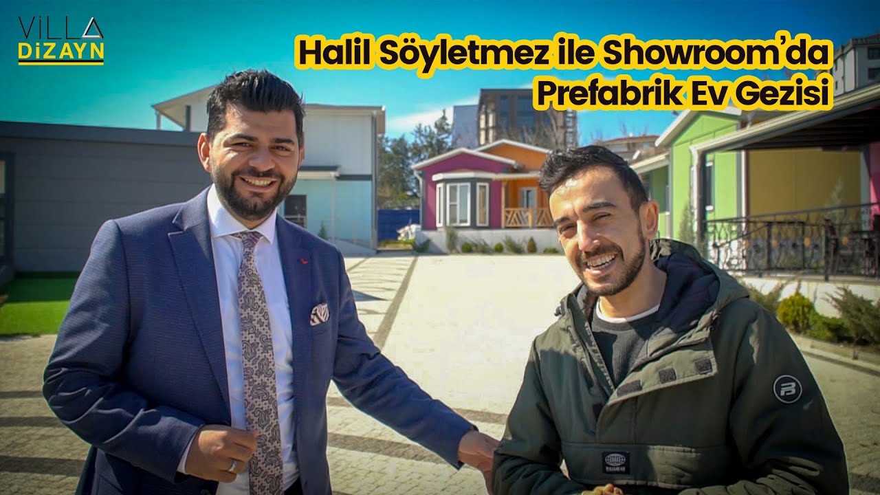 @Halil Söyletmez  İLE DETAYLI PREFABRİK EV TURU - TİNY HOUSE