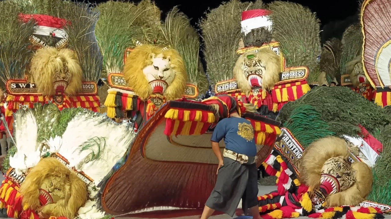 HOREG LORR 🔥 REOG'AN GEDEN PULUHAN DADAK MERAK TERBESAR BIKIN HOREG ALUN-ALUN PONOROGO