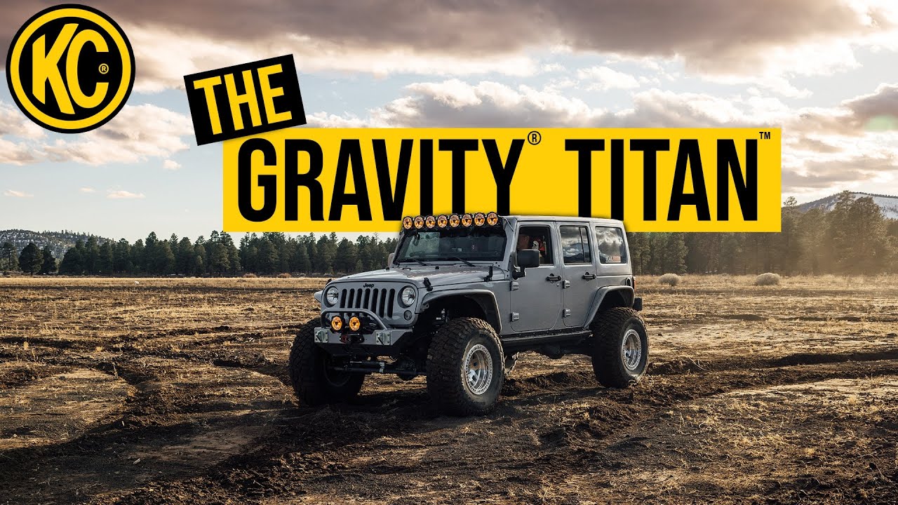 Все, что вам нужно знать о семействе светодиодных внедорожных фонарей KC® Gravity Titan™!