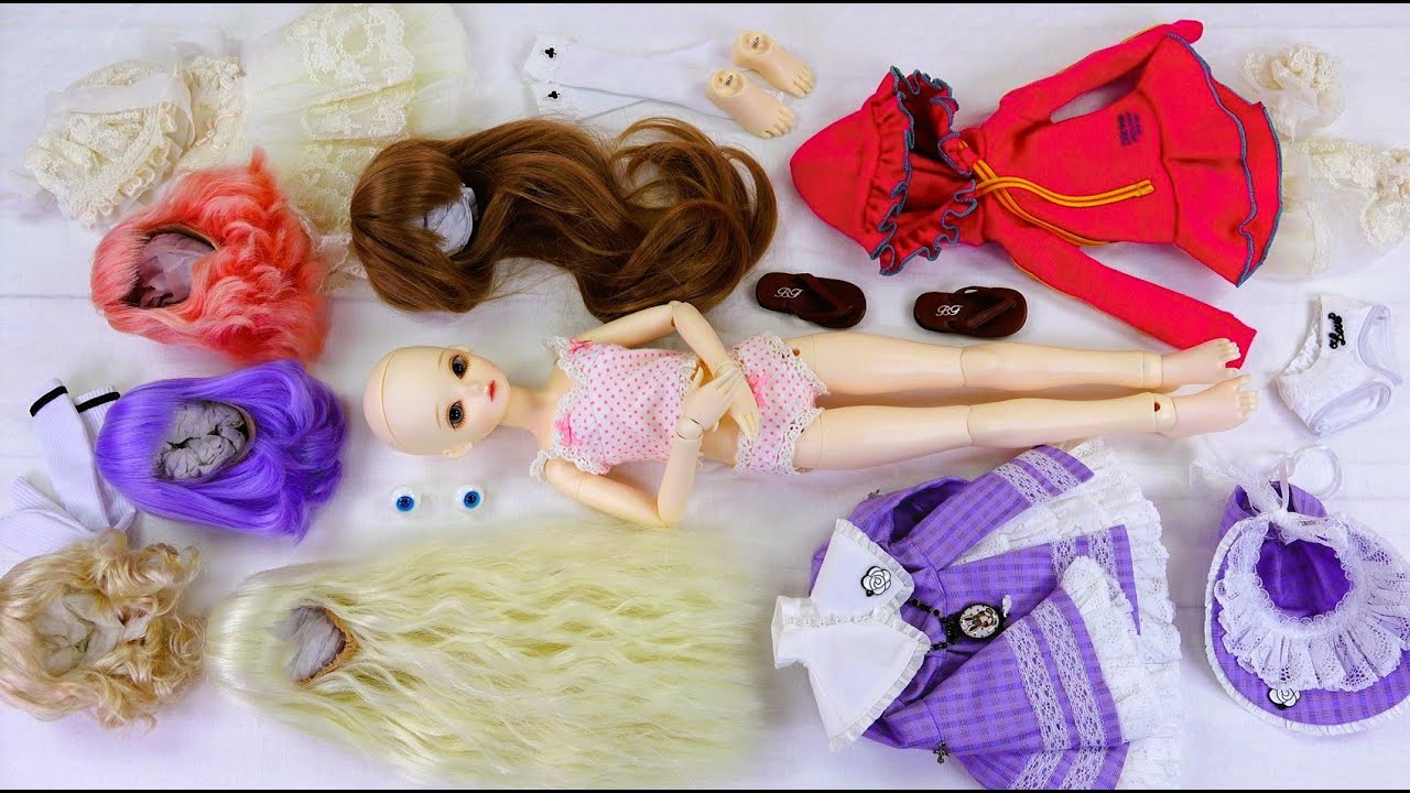 구체관절인형 블루페어리 TF 메이 개봉BJD Blue fairy Tiny fairy May box opening/dress up doll miniature