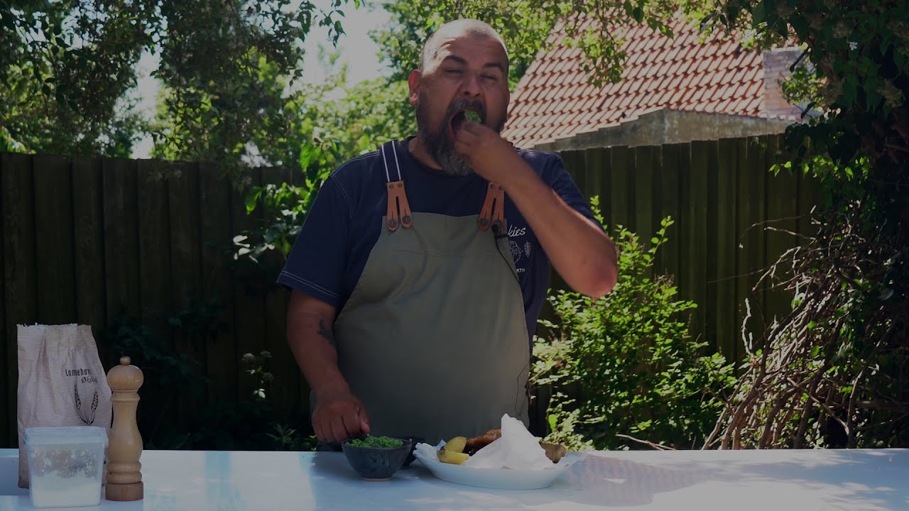 FISH AND CHIPS - Fiskedelen! Sej i sprød sprød dej.