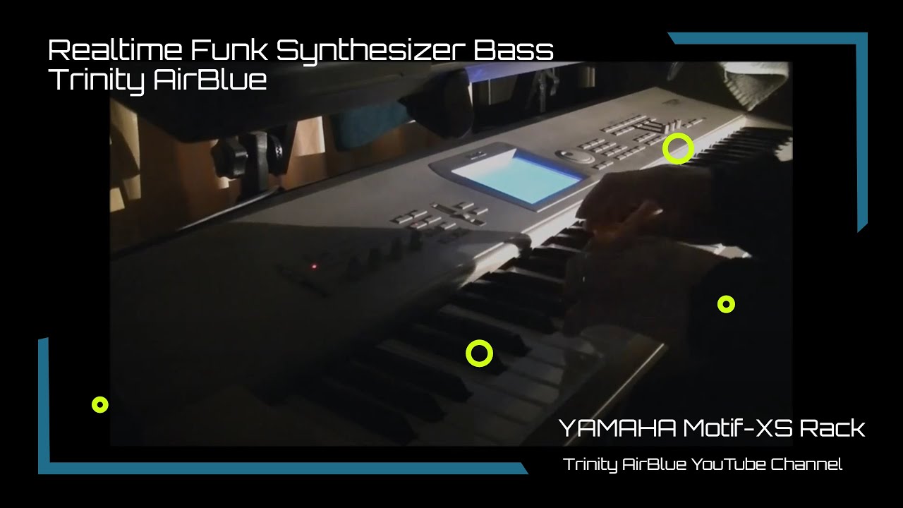 YAMAHA Motif-XS Rack Realtime Funk Synthesizer Bass